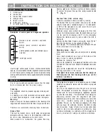 Preview for 7 page of Kleenmaid Slope Instructions For Use And Warranty Details