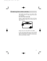 Preview for 21 page of Kleenmaid SOE102X Instructions For Use Manual