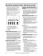 Preview for 23 page of Kleenmaid TO200W Instructions For Use And Warranty Details