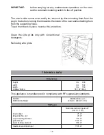 Preview for 16 page of Kleenmaid TO552X Installation And Operating Instructions Manual