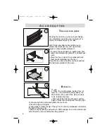 Предварительный просмотр 6 страницы Kleenmaid TO700X Instructions For Use Manual