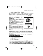 Предварительный просмотр 19 страницы Kleenmaid TO700X Instructions For Use Manual