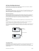 Предварительный просмотр 5 страницы Klein + Hummel K8-AI8 Operating Manual