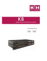 Предварительный просмотр 51 страницы Klein + Hummel K8-AI8 Operating Manual