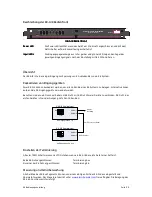 Предварительный просмотр 59 страницы Klein + Hummel K8-AI8 Operating Manual