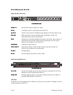 Предварительный просмотр 62 страницы Klein + Hummel K8-AI8 Operating Manual