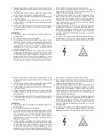 Предварительный просмотр 3 страницы Klein + Hummel M 51 D Installation & Operation Manual