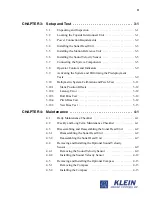 Предварительный просмотр 5 страницы Klein Marine Systems, Inc. HYDROCHART 3500 Operation And Maintenance Manual