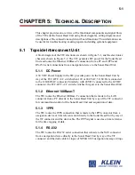 Preview for 53 page of Klein Marine Systems, Inc. HYDROCHART 3500 Operation And Maintenance Manual