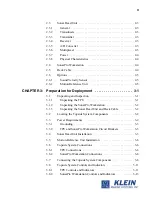 Preview for 5 page of Klein Marine Systems, Inc. HydroChart 5000 Operation And Maintenance Manual