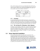 Preview for 39 page of Klein Marine Systems, Inc. HydroChart 5000 Operation And Maintenance Manual