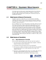 Preview for 55 page of Klein Marine Systems, Inc. MA-X VIEW 600 Operation And Maintenance Manual