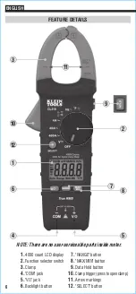 Предварительный просмотр 6 страницы Klein Tools 09264469018 Instruction Manual