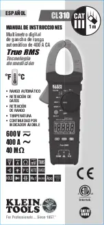 Предварительный просмотр 19 страницы Klein Tools 09264469018 Instruction Manual