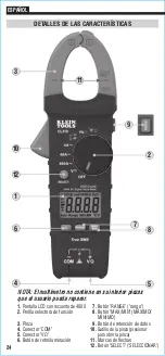 Предварительный просмотр 24 страницы Klein Tools 09264469018 Instruction Manual