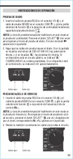 Предварительный просмотр 33 страницы Klein Tools 09264469018 Instruction Manual