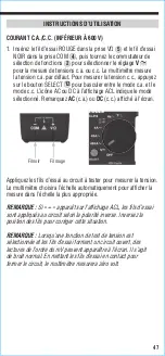 Предварительный просмотр 47 страницы Klein Tools 09264469018 Instruction Manual