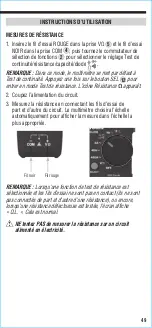 Предварительный просмотр 49 страницы Klein Tools 09264469018 Instruction Manual