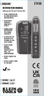 Preview for 1 page of Klein Tools 092644693380 Instruction Manual