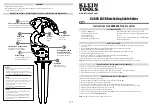 Preview for 1 page of Klein Tools 63800ACSR Instructions