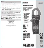 Preview for 17 page of Klein Tools CL120KIT Instruction Manual