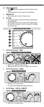 Предварительный просмотр 4 страницы Klein Tools CL2500 Instruction Manual