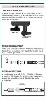 Предварительный просмотр 41 страницы Klein Tools CL800E Instruction Manual