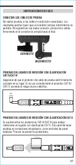 Предварительный просмотр 57 страницы Klein Tools CL800E Instruction Manual