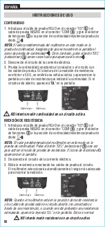 Предварительный просмотр 60 страницы Klein Tools CL800E Instruction Manual