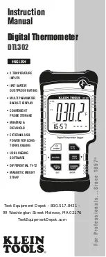 Preview for 1 page of Klein Tools DTL302 Instruction Manual