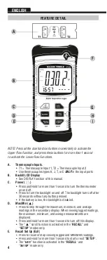 Preview for 4 page of Klein Tools DTL302 Instruction Manual