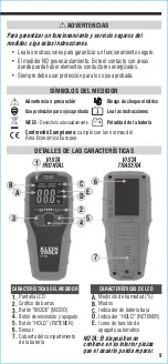 Предварительный просмотр 9 страницы Klein Tools ET140 Instruction Manual