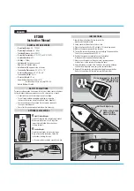 Preview for 2 page of Klein Tools KLET300 Instruction Manual