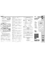 Klein Tools MM2300A Instruction Manual preview
