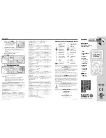 Preview for 9 page of Klein Tools MM2300A Instruction Manual