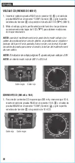 Preview for 20 page of Klein Tools MM325 Instruction Manual