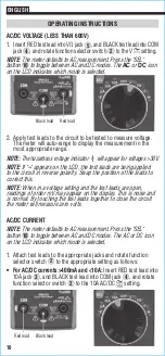 Предварительный просмотр 10 страницы Klein Tools MM420 Instruction Manual