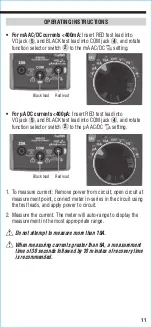 Предварительный просмотр 11 страницы Klein Tools MM420 Instruction Manual