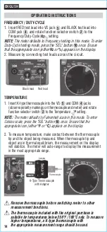 Предварительный просмотр 14 страницы Klein Tools MM420 Instruction Manual