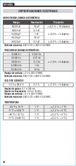 Preview for 20 page of Klein Tools MM420 Instruction Manual