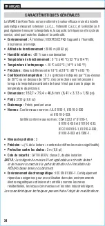 Preview for 34 page of Klein Tools MM420 Instruction Manual