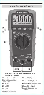 Preview for 39 page of Klein Tools MM420 Instruction Manual