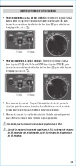 Предварительный просмотр 43 страницы Klein Tools MM420 Instruction Manual