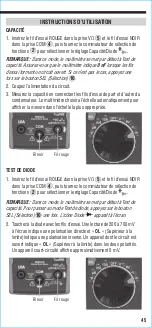 Предварительный просмотр 45 страницы Klein Tools MM420 Instruction Manual