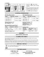 Preview for 4 page of Klein Tools MM500A Instruction Manual