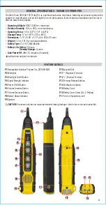 Preview for 3 page of Klein Tools Toner-Pro VDV500-123 Instruction Manual