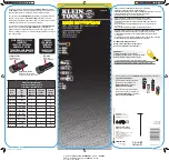 Preview for 1 page of Klein Tools VDV211-100 Manual