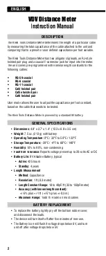 Preview for 2 page of Klein Tools VDV501-089 Instruction Manual