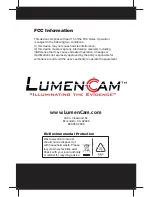 Preview for 8 page of Klein LumenCam User Manual