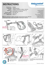 kleinmetall ALLSAFE Series Instructions preview